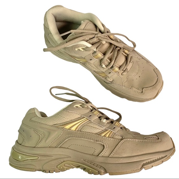 Vionic Shoes - Vionic 23 Walk Lace Up Walking Sneakers Taupe Comfort Shoe Size 7